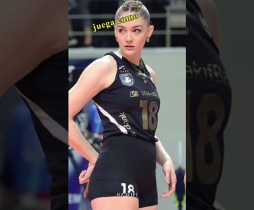 😍🏐 ELLA ES LA JUGADORA DE VOLEIBOL MÁS HERMOSA #voleibol #cute #viral #deporte #sports #viralshorts