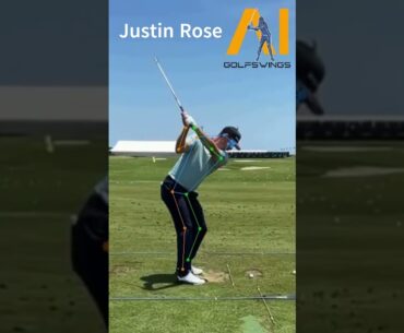Justin Rose AI Slow Swing Sequence