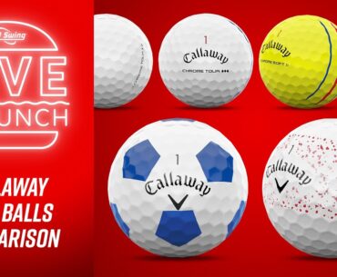 CALLAWAY Golf Balls Comparison and LIVE Testing