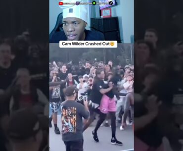 Cam wilder stood on business 😭💯 #basketball #reaction #crash