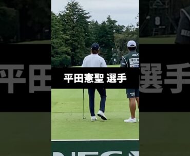 平田憲聖選手のアイアンショットのスイング