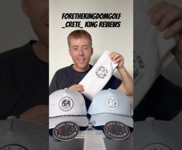 A Christian golf brand that’s cheap??? #creteking #golf #golfshorts #cartpathonly #golfer