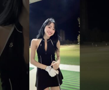 I LOVE GOLFING!! ⛳️😭 (it’s just a fun lipsync!!!) #shorts #golf #ootd