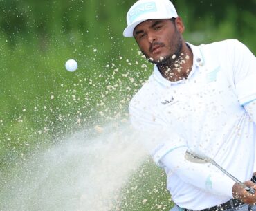 Sebastian Munoz shoots 59 with a double bogey at LIV Golf Indianapolis