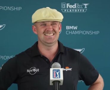 Harry Hall on Solid Ball-Striking, Smart Decisions & Ryder Cup Hopes | BMW Championship Round 2