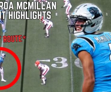Tetairoa McMillan EVERY ROUTE from NFL Debut🔥 | NFL 2025 Preseason Highlights