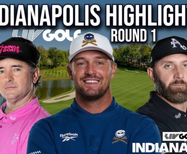 LIV Golf Indianapolis: Round 1 Highlights