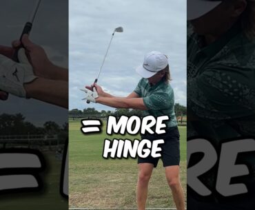 How to Hinge your Wrist in the Backswing
