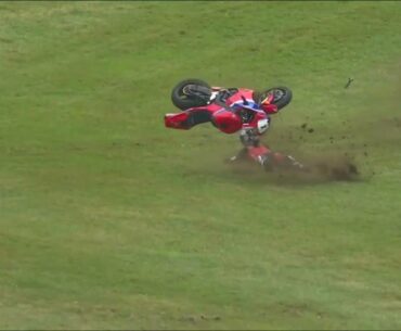 Jack Kennedy CRASH - BSB SUPERSPORT BRANDS HATCH