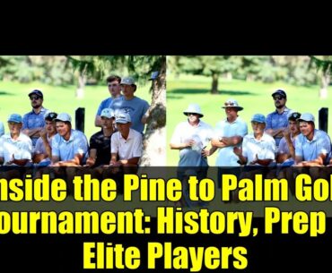 Inside the Pine to Palm Golf Tournament: History, Prep & Elite Players | 2024 Highlights