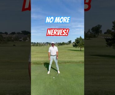 Nervous Over the Ball? Use This Golf Swing Trigger #shorts #golf #tips #easy  #golftechnique