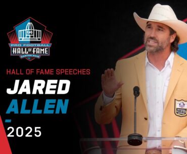 Jared Allen's FULL Hall of Fame speech
