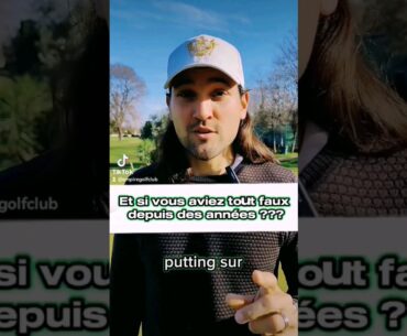 Le secret au putting🔥#golf #swing #golfer #golfing #golfswing #golflife #golftips #pga #putting