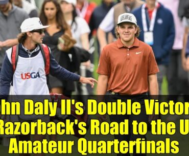 John Daly II's Double Victory: A Razorback's Road to the U.S. Amateur Quarterfinals