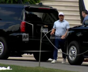 Trump heads to golf course a day after meeting with Putin in Alaska