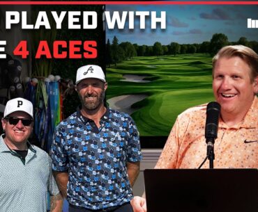Playing with Dustin Johnson & Thomas Pieters at the Chicago Pro-Am | INSANE Golf Experience