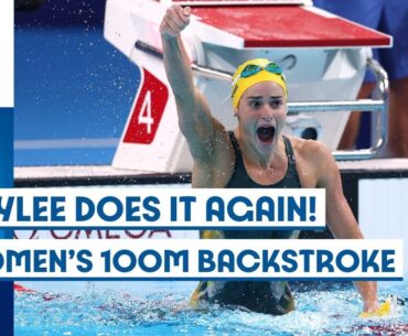 KAYLEE DOES IT AGAIN 🇦🇺 | Women's 100m Backstroke | #Paris2024 Highlights