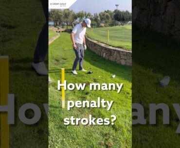 Golf Rules Tip | Yellow Penalty Area #golf #rules #golfrules #rulesofgolf #golftips #usga #golfer