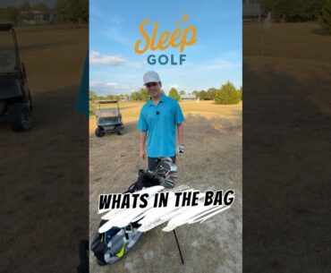 Whats In The Bag - SleepGolf #witb #golf #taylormade #sleepgolf #mizuno  #golfswing #golflife