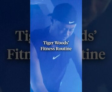 Tiger Woods on the evolution of fitness in professional golf. 💪