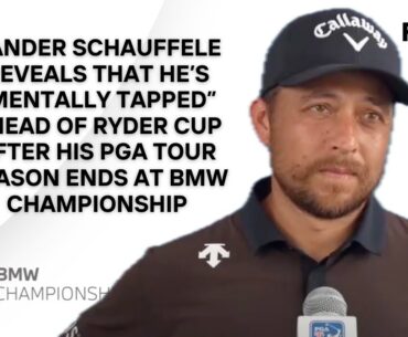Xander Schauffele Left 'Mentally Tapped' Ahead Of Ryder Cup: "Playing Like Ass Is The Worst"