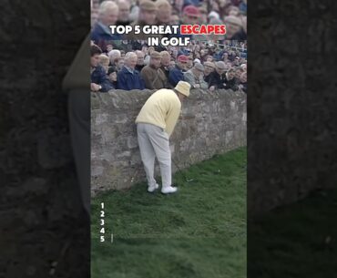 Golf's Most Incredible Escapes