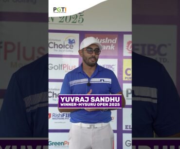 Yuvraj Sandhu’s all-round brilliance seals a dream week at the Mysuru Open 2025 🏆#MysuruOpen2025