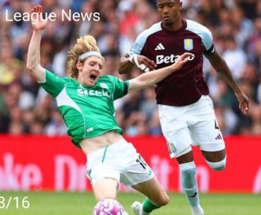 How many games Aston Villa star Ezri Konsa will be suspended for after his red card vs Newcastle