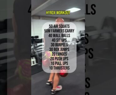Quick HYROX Workout That Will Leave You Breathless