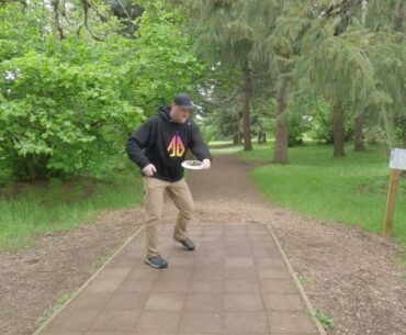Alton Baker Disc Golf Course - Gold Layout - In the Rain