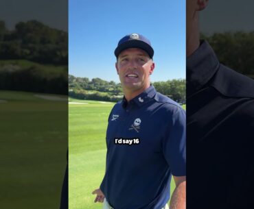 Bryson DeChambeau Guesses Big Wedge Golf Handicaps!