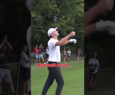 Nicolai Højgaard holes out for eagle TWICE in three holes  Incredible  😲