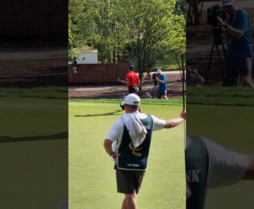 Abraham Ancer on 9th Green at LIV Golf
