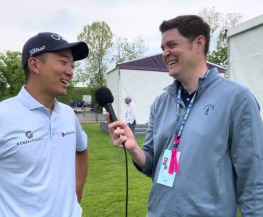 Michael Kim talks about 2025 season, his 2nd Masters & more