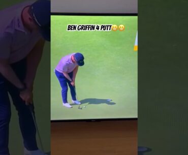 Ben Griffin just 4 putt from inside of 3 feet😬