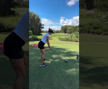 Amazing Golf Swing you need to see | Golf Girl awesome swing | Golf shorts | Lexi Thompson
