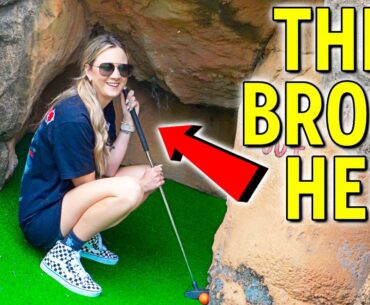 The Lost Caverns Mega Mini Golf Tournament!