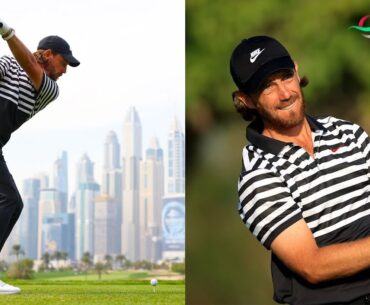 Tommy Fleetwood's Golf Swing In Slow motion