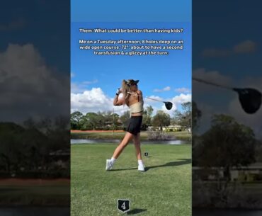 It’s the simple things in life… 😊⛳️🥤🌭🤌🏼 #golf #golfer #golfbabe #golfswing