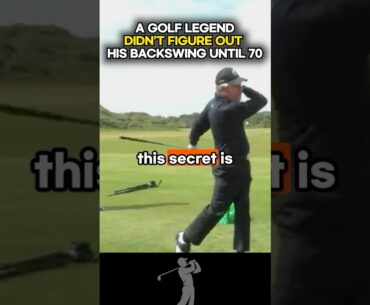 A golf legend didn’t figure out his backswing until 70