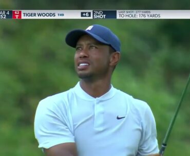 Tiger Woods 2nd Round at the 2020 BMW Championship | Every Shot
