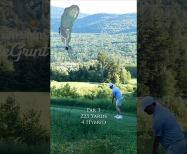 Omni Mount Washington Resort - Mount Washington Course 14th Hole #shorts #golf