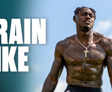 Eagles WR A.J. Brown's SUPER BOWL Workout