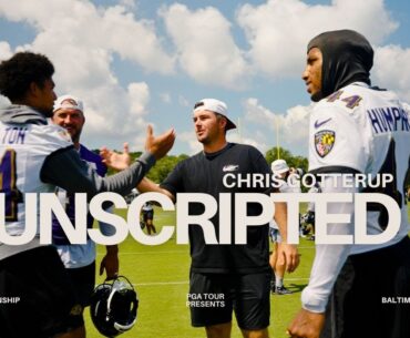ALL ACCESS: BMW Championship with Chris Gotterup | Ravens Camp & Golf at Caves Valley