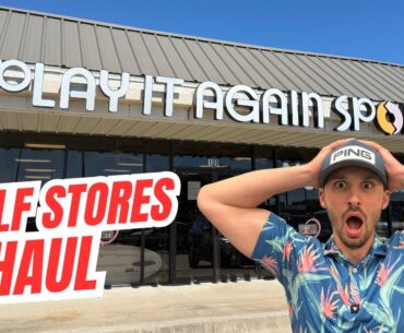 4 Golf Stores in 1 Week - My Used Golf Club Flipping Side Hustle