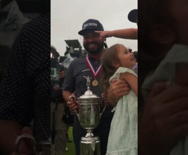 A special Father’s Day for J.J. Spaun  ❤️