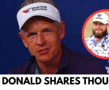 Luke Donald Reacts as Tyrrell Hatton Secures Ryder Cup Spot