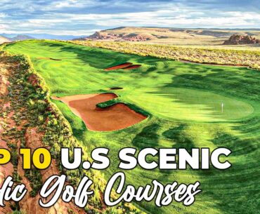 These 10 Public Golf Courses Have INSANE Views!