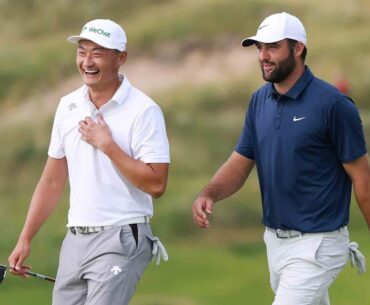 Haotong Li shares great exchange he had with Scottie Scheffler at the Open