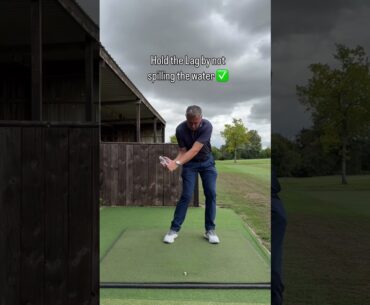 The easiest way to feel lag—no golf club needed.